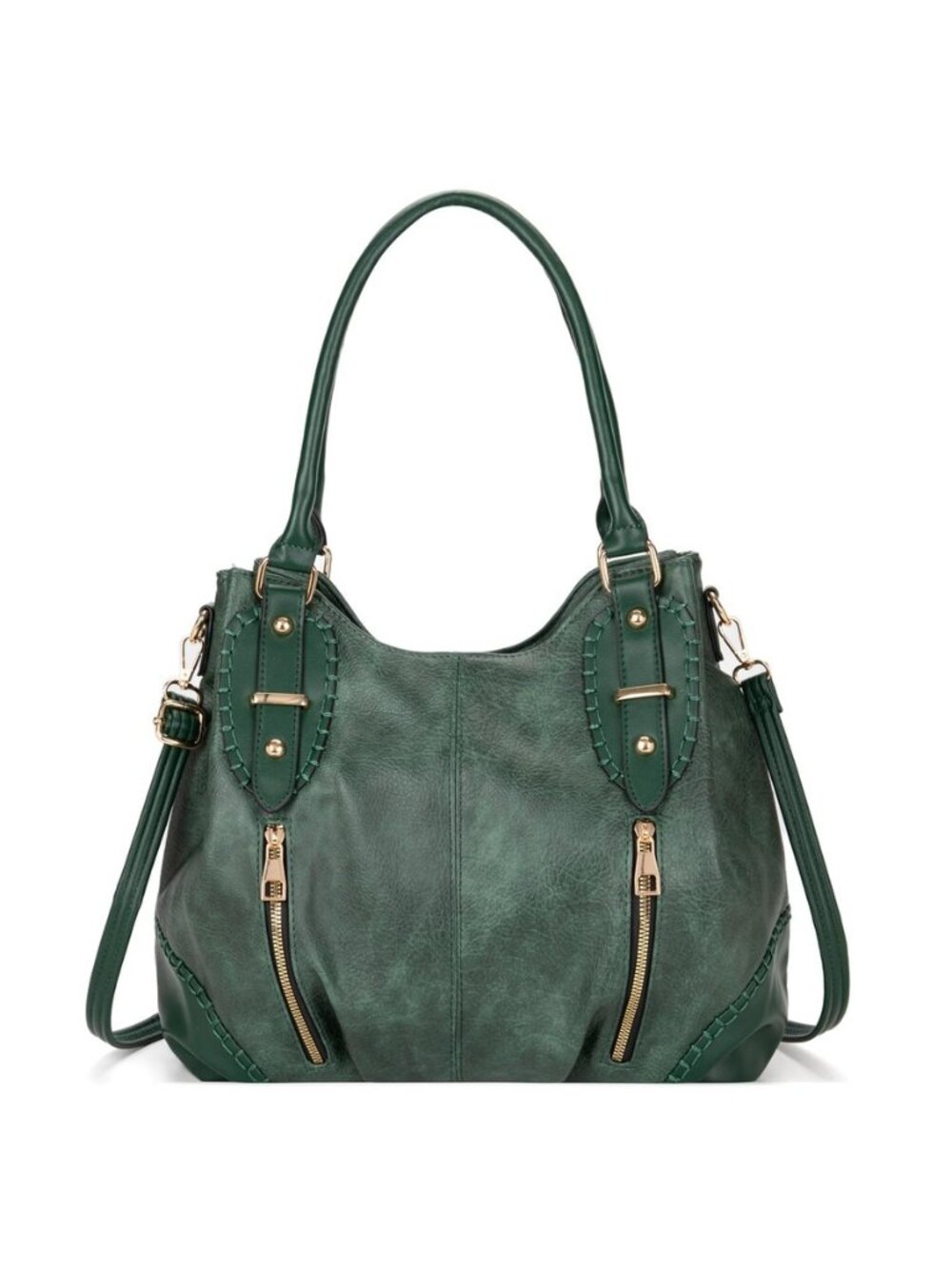 Vintage Large PU Hobo Tote Bag, Satchel Purse with Strap Women